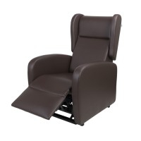 Exotischer Sessel mit Erhöhung: Mit elektrischer Neigung bis zu 150° und Nutzung von Patienten und Begleitern